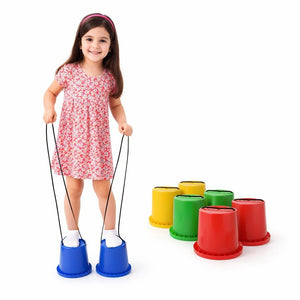 Walking Bucket Stilts – Fun, Balance & Active Play for All Ages - Fun Learning Store