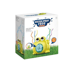 Water Sprinkler for Kids – Frog Spray Sprinkler with Wiggle Tubes & Spinning Fun! 🐸💦 - Fun Learning Store