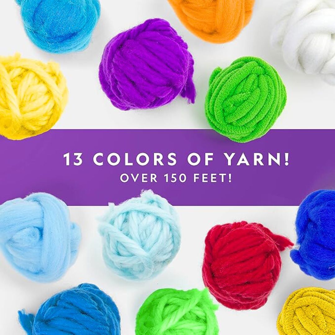 Weaving Loom Craft Kit – Weave, Learn & Create Stunning Textile Art! - Fun Learning Store