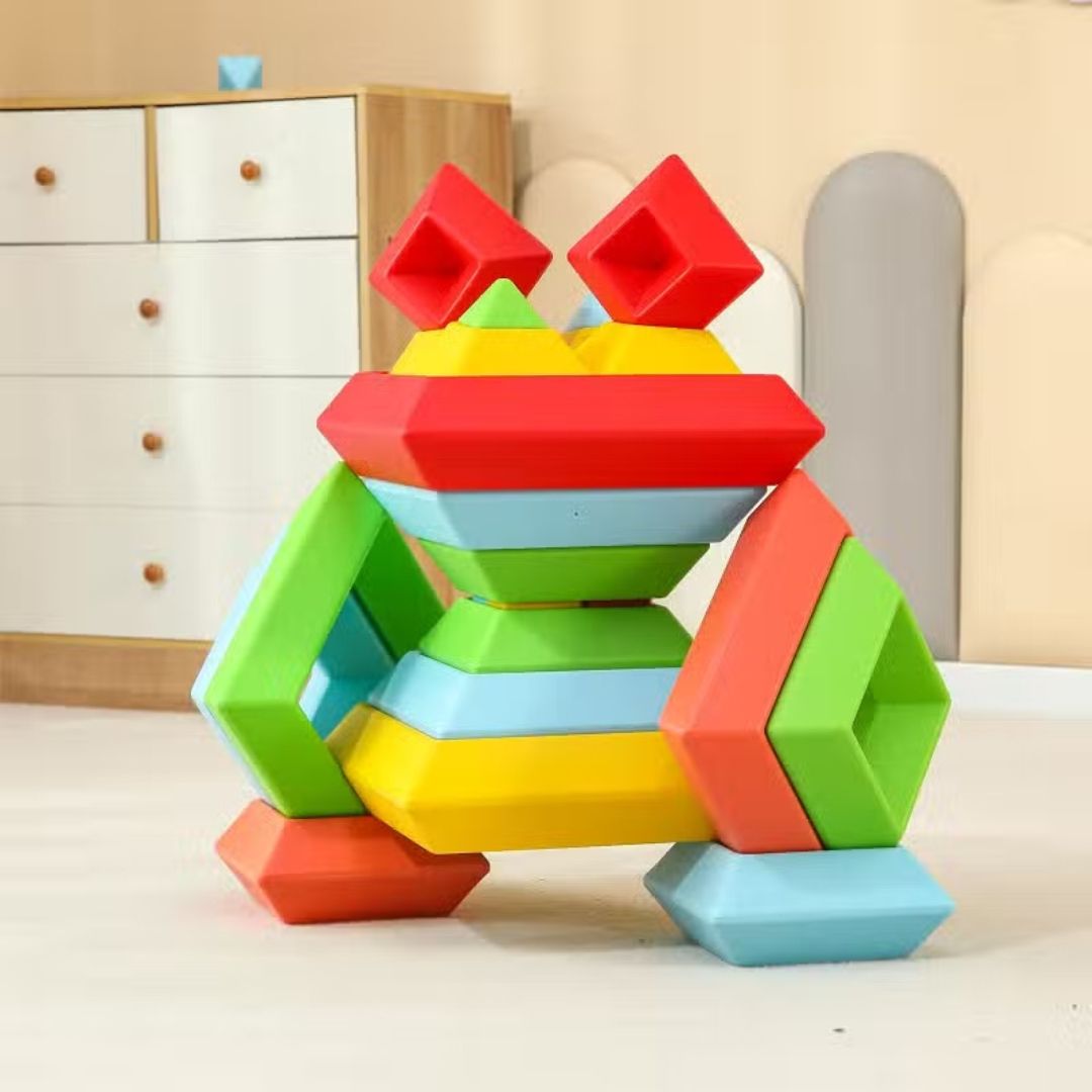 WEDGITS Building Blocks – 30 Pcs | Educational & Creative Learning Toy for Kids - Fun Learning Store