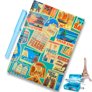 Weekly Planner – Travel - Inspired Journey to Goal Setting and Productivity - Fun Learning Store