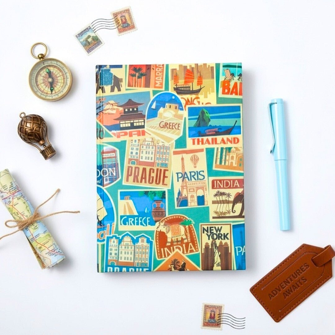 Weekly Planner – Travel - Inspired Journey to Goal Setting and Productivity - Fun Learning Store