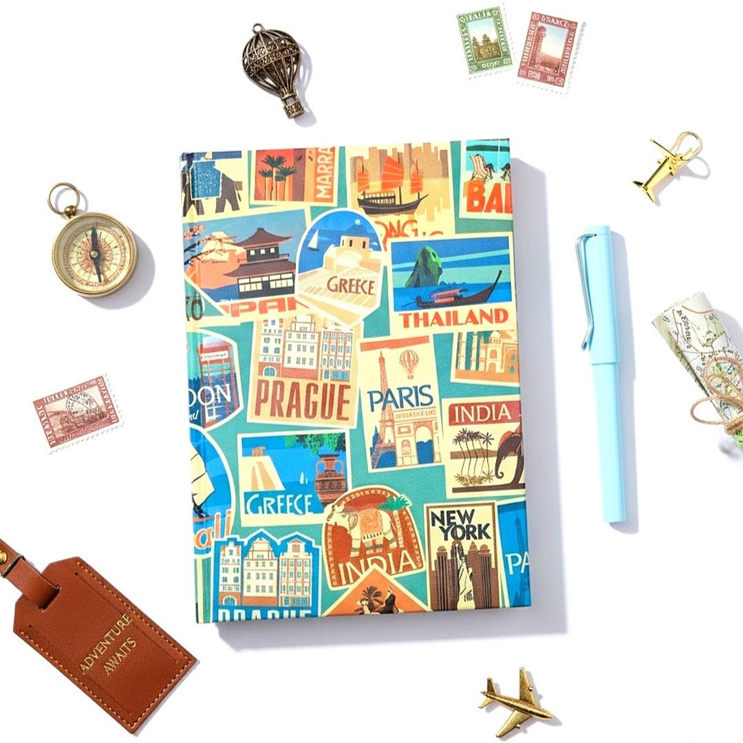 Weekly Planner – Travel - Inspired Journey to Goal Setting and Productivity - Fun Learning Store