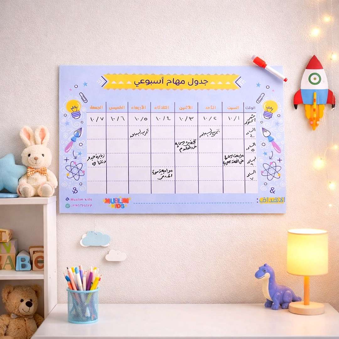 Weekly Task Planner - Organize Your Week with Ease - Fun Learning Store