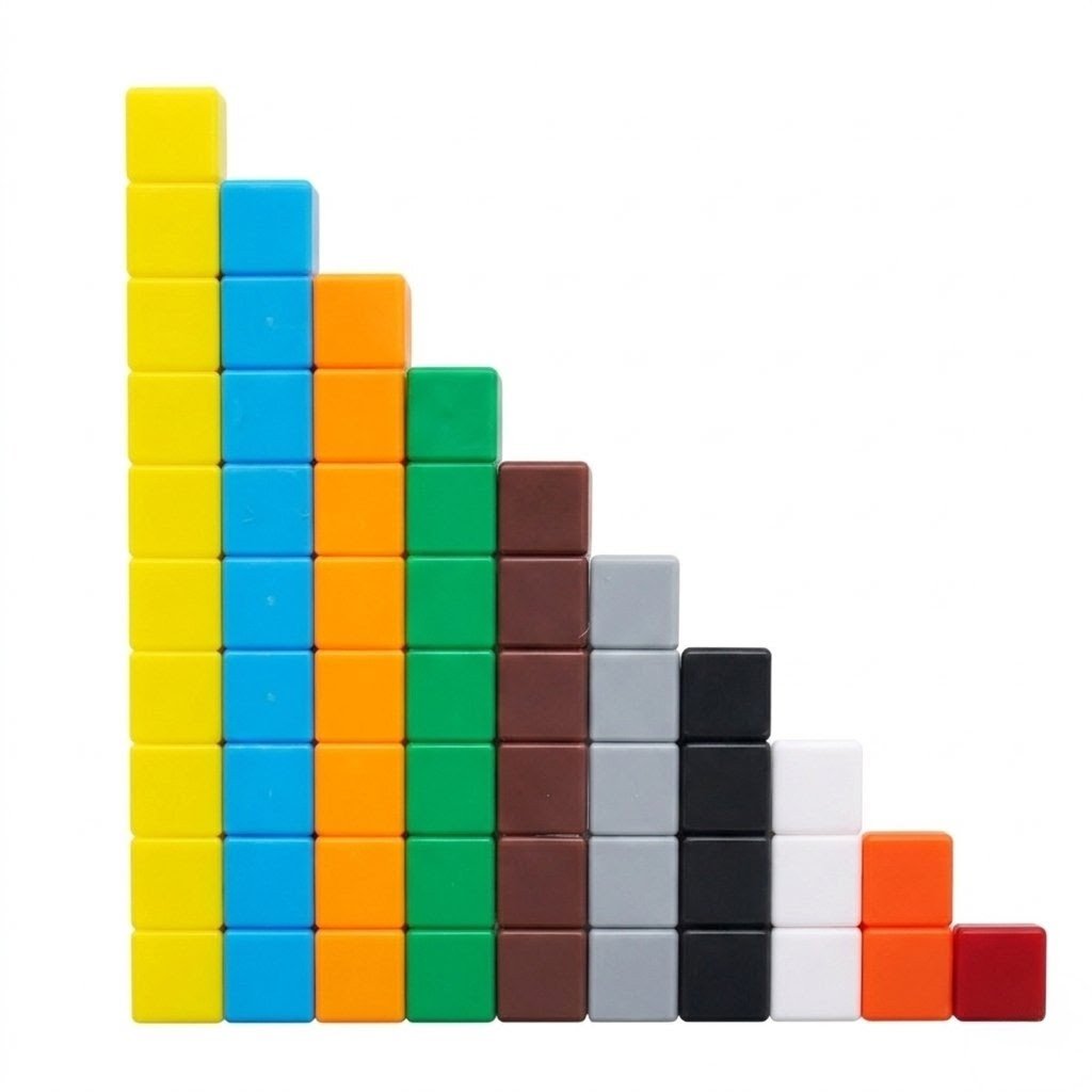 Weight and Count the Rods - STEM Education Toy - 74 Pcs - Fun Learning Store