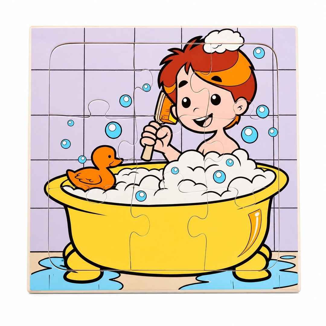 What Are You Doing? - Taking a Bath: Splashing Into Language and Logic! - Fun Learning Store