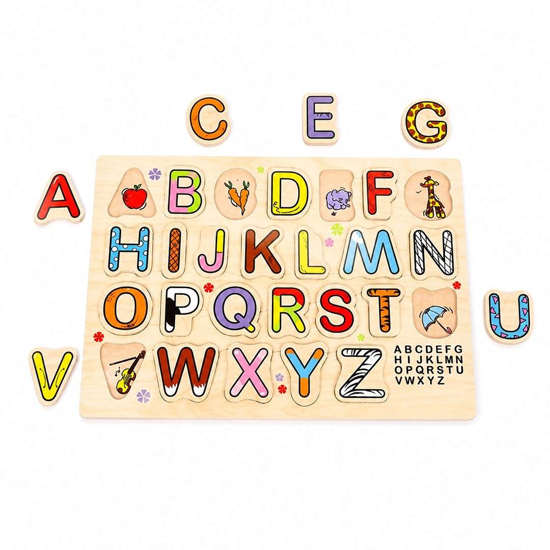 What's Inside My English Alphabet Puzzle: A Surprise Under Every Letter! - Fun Learning Store