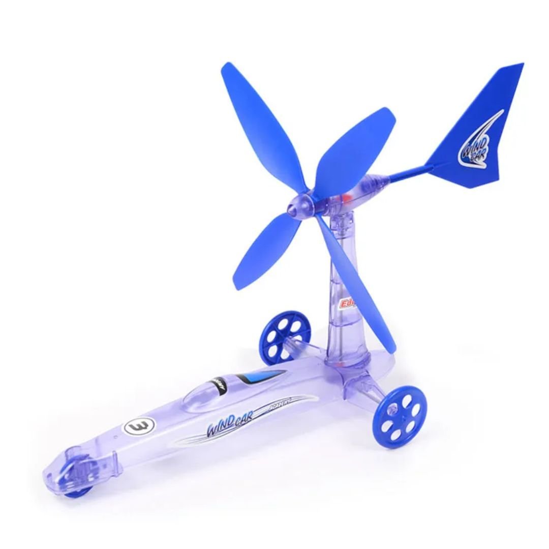 Wind Power Car Kit - STEM Educational DIY Toy for Kids - Fun Learning Store