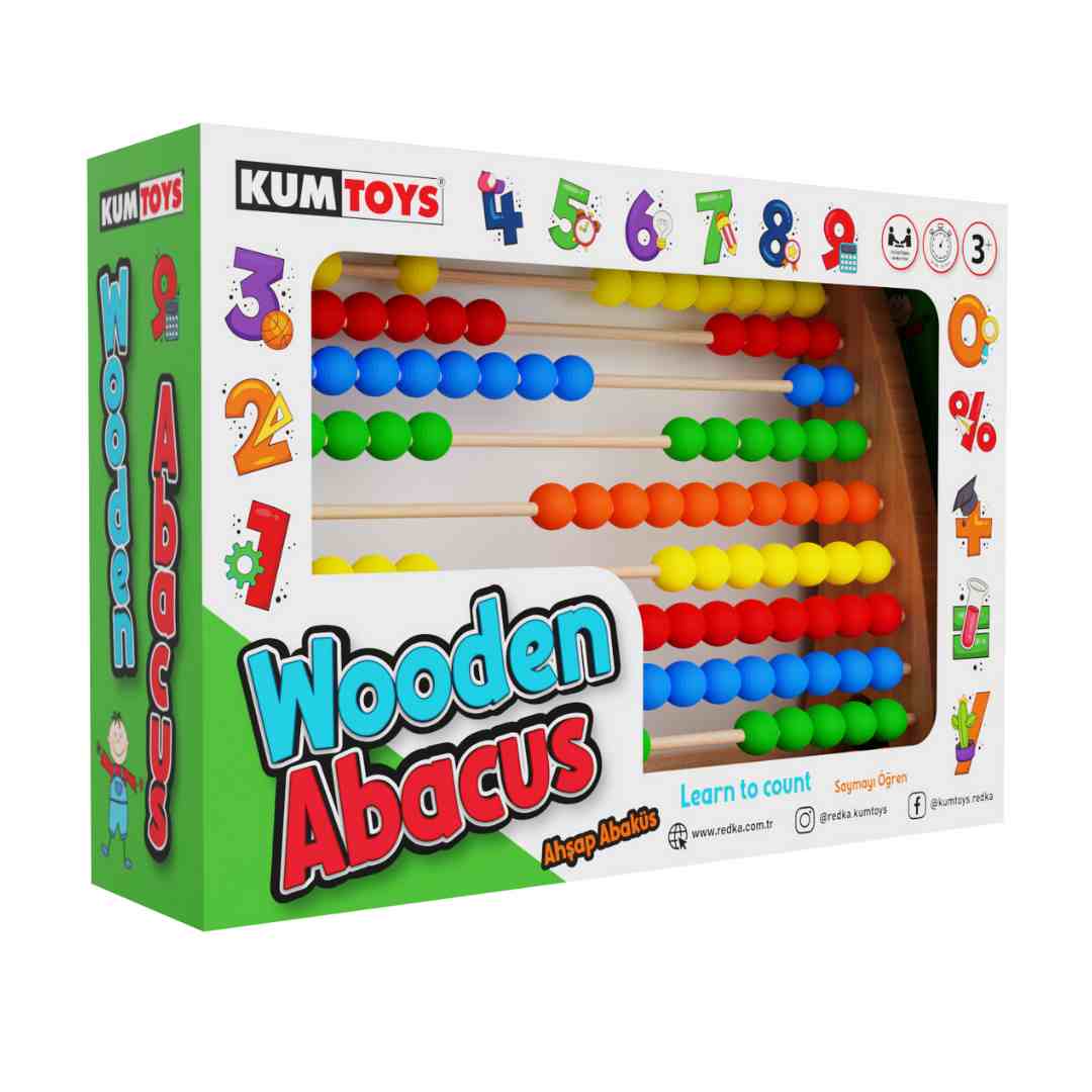 Wooden Abacus - Discover Learning Through Play - Fun Learning Store