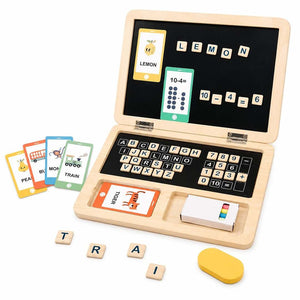 Wooden Activity Centre | Montessori Learning Board for Kids 3+ - Fun Learning Store