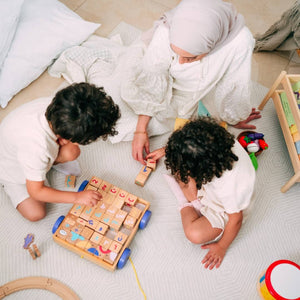 Wooden Arabic Alphabet Cubes: A World of Discovery and Learning - Fun Learning Store