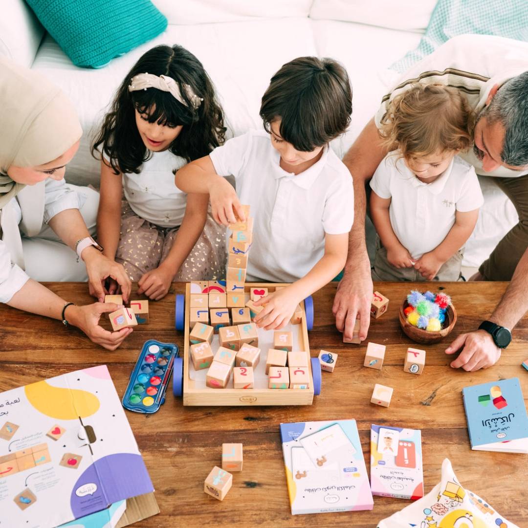 Wooden Arabic Alphabet Cubes: A World of Discovery and Learning - Fun Learning Store