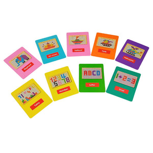 Wooden Educational Puzzle for Kids | Cognitive Development | Wooden Blocks | Unique Puzzles - Fun Learning Store