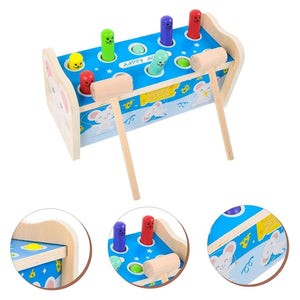 Wooden Hammering Toy | Mouse Hammer Toy +36 months - Fun Learning Store
