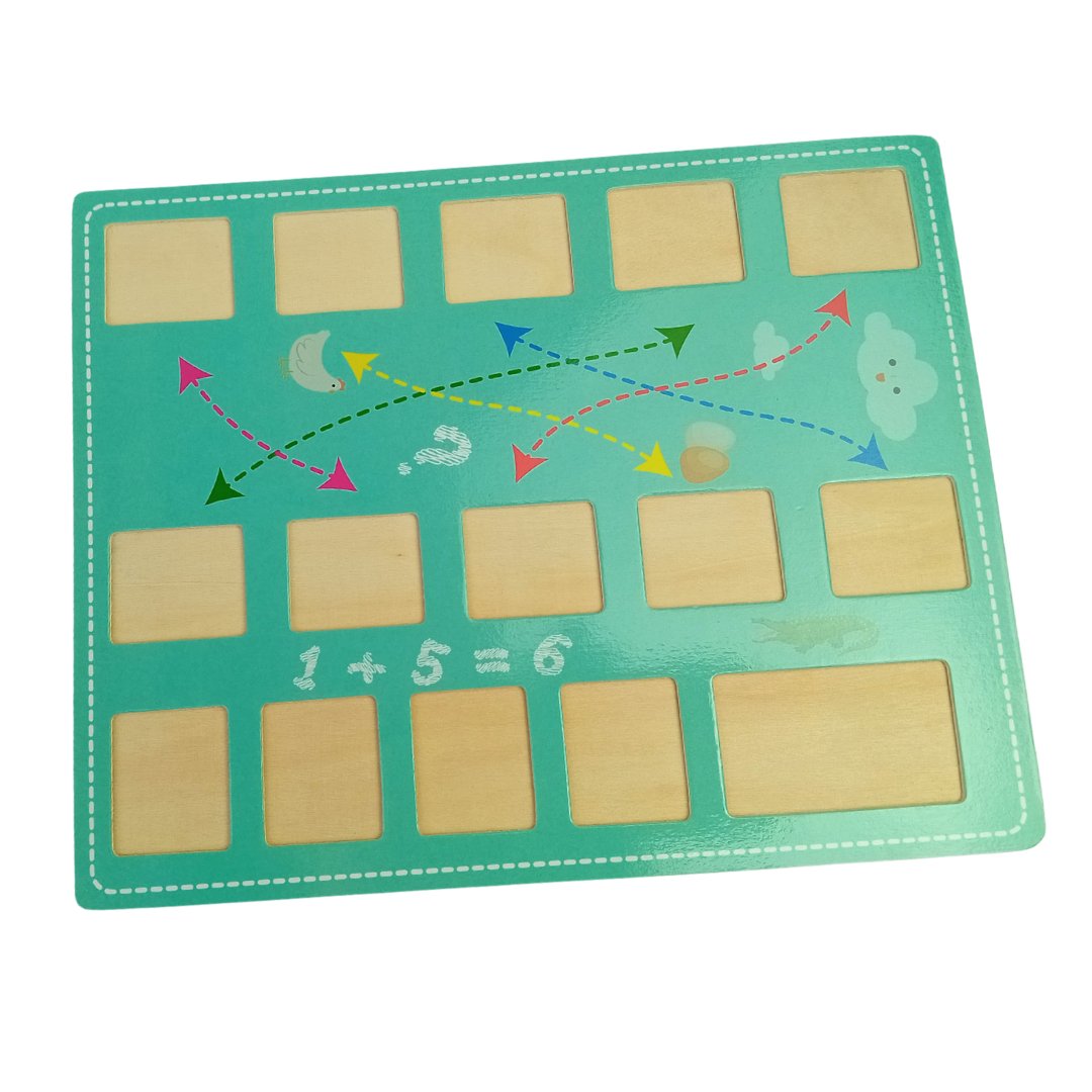 Wooden Link Blocks - Interactive Educational Toy for Kids – Fun ...