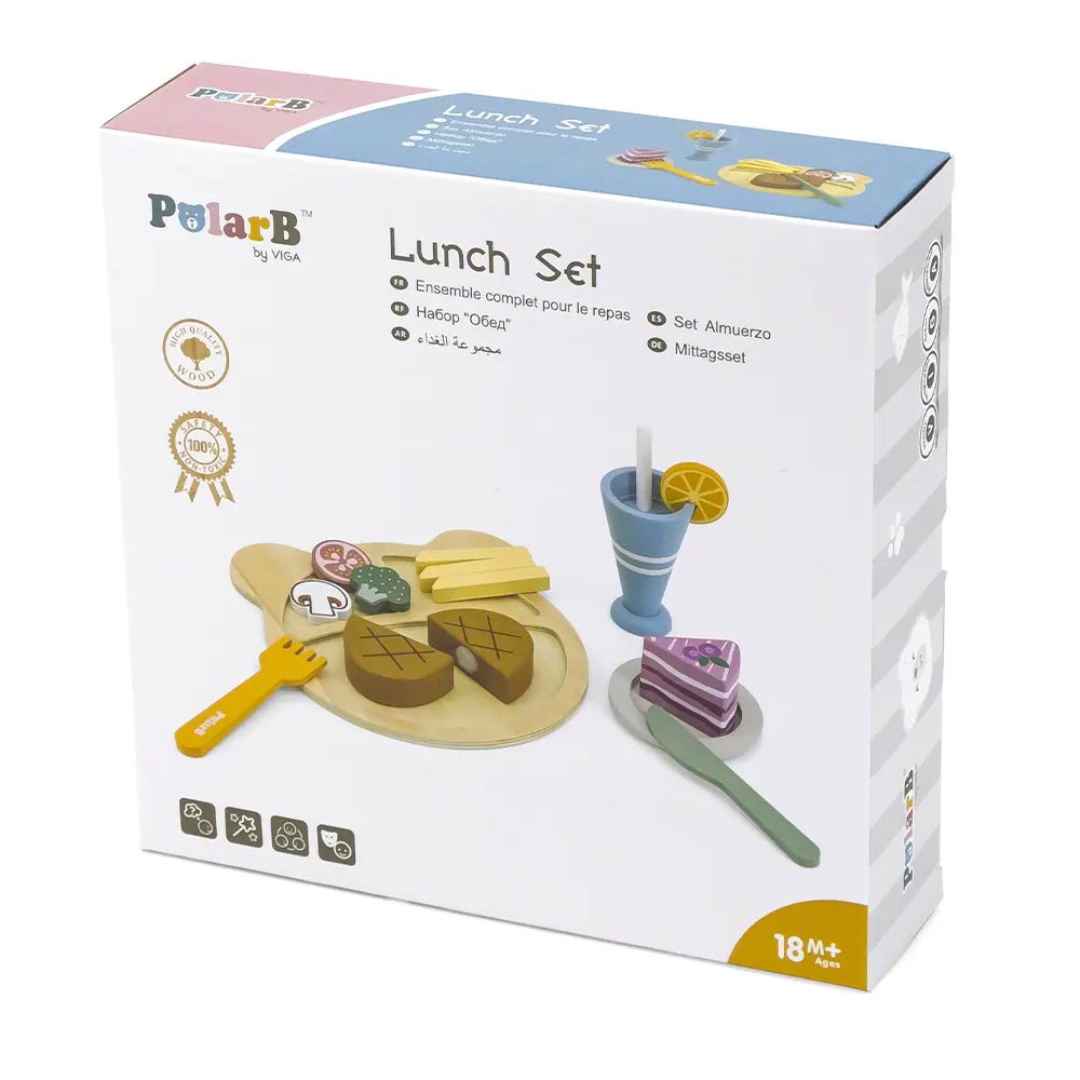Wooden Lunch Set: A Creative Culinary Adventure for Toddlers - Fun Learning Store