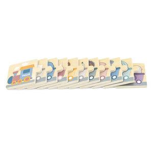 Wooden Number & Animal Train Puzzle - All-Aboard the Learning Express - Fun Learning Store