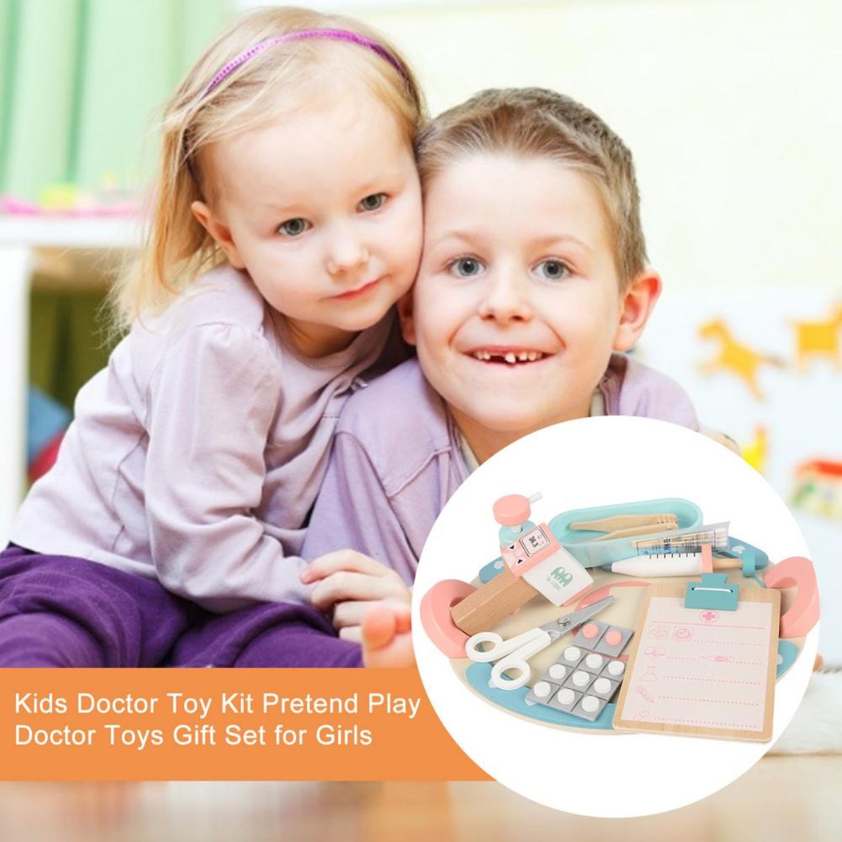 WOODEN NURSE KIT – Fun & Educational Medical Role - Play Set! - Fun Learning Store