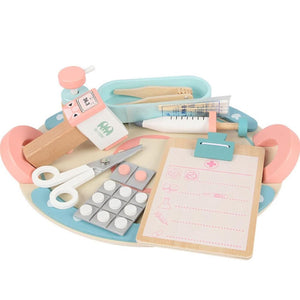 WOODEN NURSE KIT – Fun & Educational Medical Role - Play Set! - Fun Learning Store