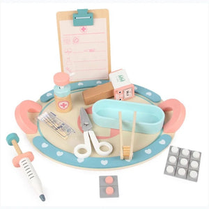WOODEN NURSE KIT – Fun & Educational Medical Role - Play Set! - Fun Learning Store