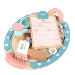 WOODEN NURSE KIT – Fun & Educational Medical Role - Play Set! - Fun Learning Store