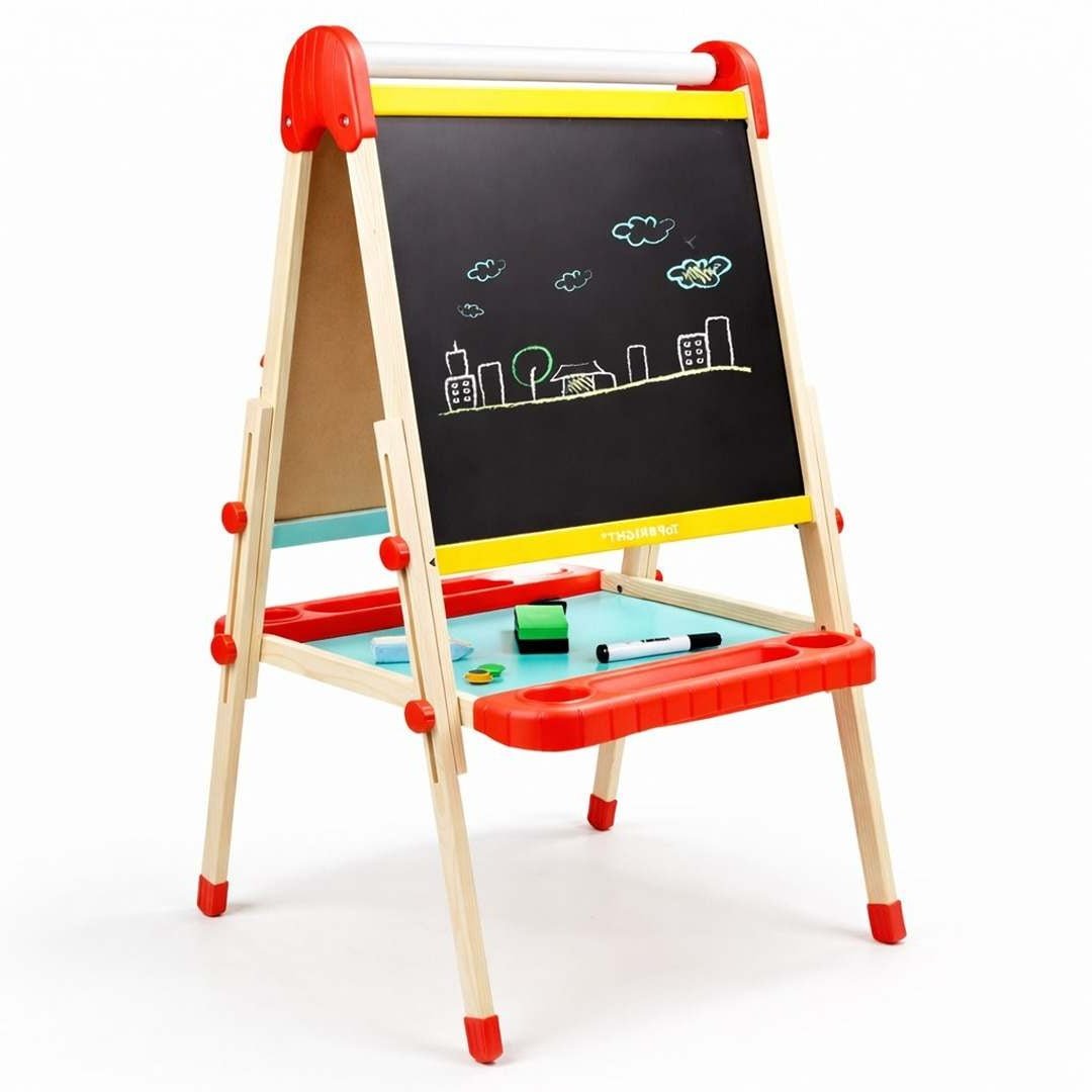 Wooden Painting Easel: The Ultimate 3 - in - 1 Creative Studio for Little Artists! - Fun Learning Store