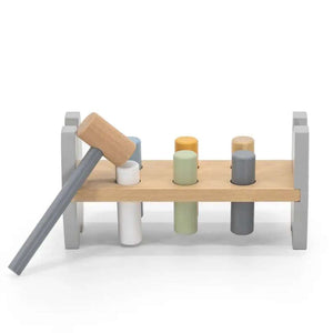 Wooden Penguin Hammering Bench: A Colorful Smash-Hit for Little Explorers! - Fun Learning Store