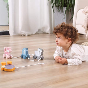 Wooden Pull-Along Fox: Your Little One’s New Forest Friend - Fun Learning Store