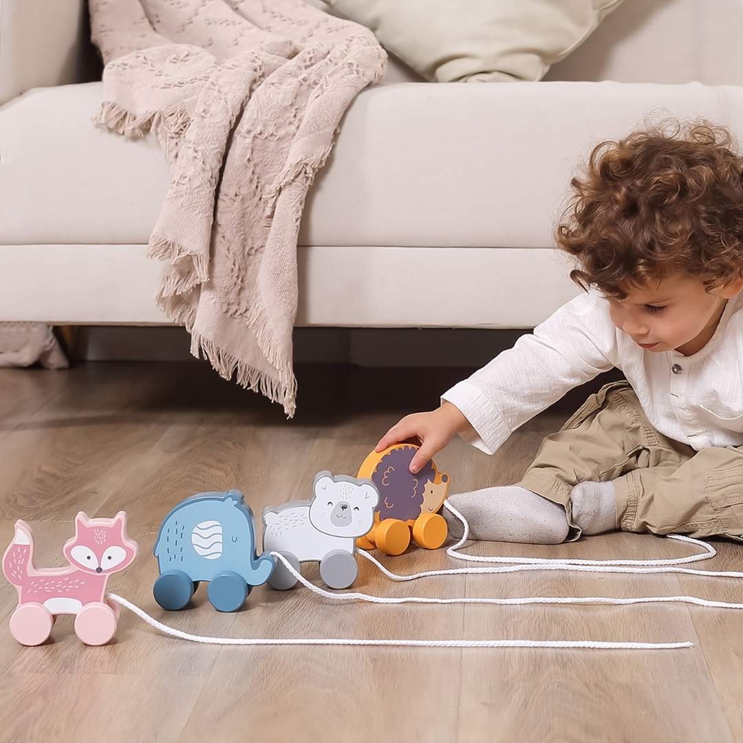 Wooden Pull-Along Fox: Your Little One’s New Forest Friend - Fun Learning Store