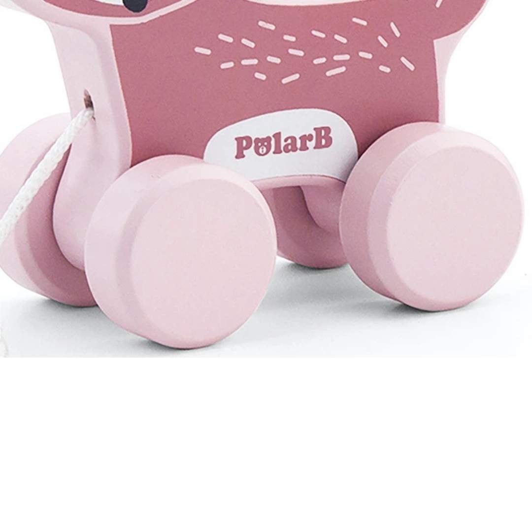 Wooden Pull-Along Fox: Your Little One’s New Forest Friend - Fun Learning Store