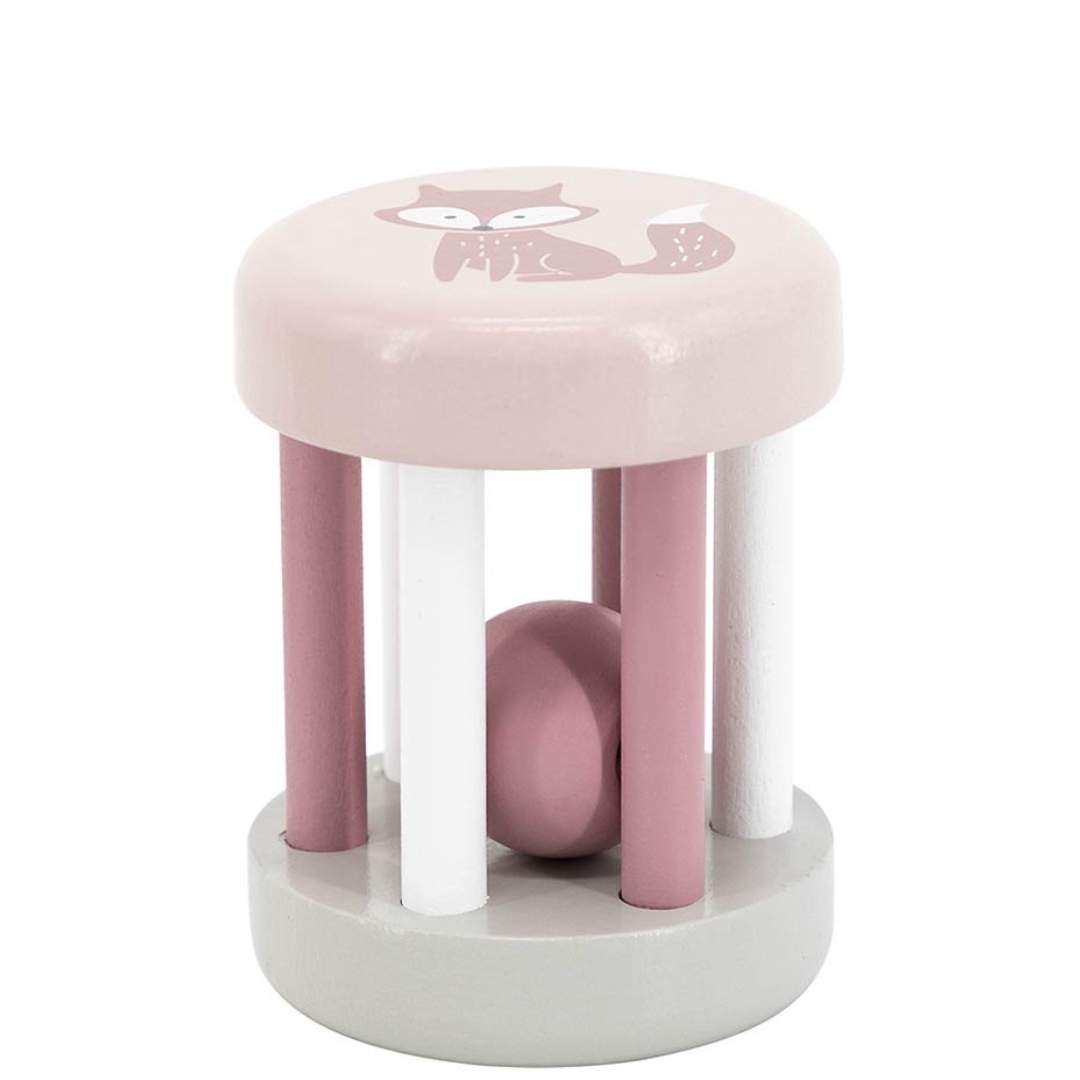 Wooden Rattle Cylinder ‘Animals’: A World of Rolling Fun - Fun Learning Store