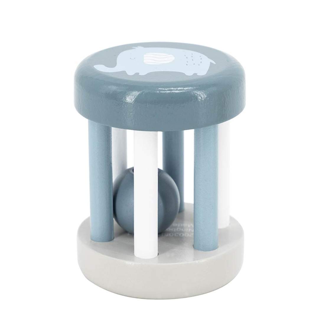 Wooden Rattle Cylinder ‘Animals’: A World of Rolling Fun - Fun Learning Store