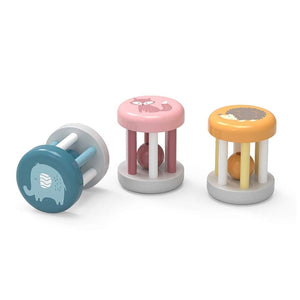 Wooden Rattle Cylinder ‘Animals’: A World of Rolling Fun - Fun Learning Store