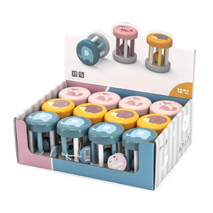 Wooden Rattle Cylinder ‘Animals’: A World of Rolling Fun - Fun Learning Store