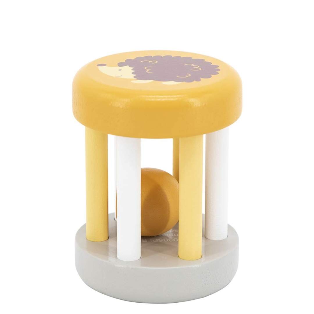 Wooden Rattle Cylinder ‘Animals’: A World of Rolling Fun - Fun Learning Store