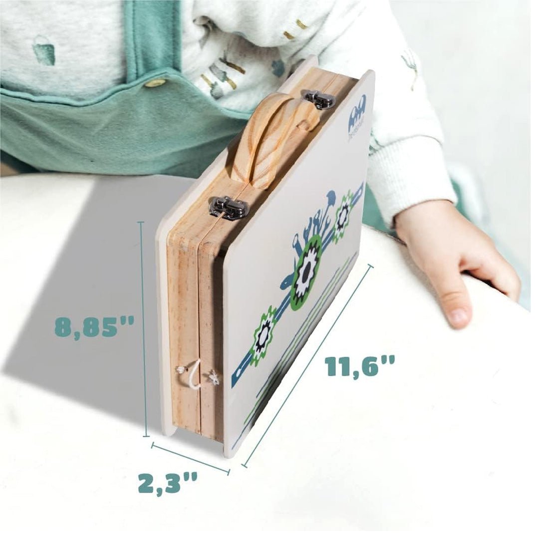 Wooden Repair Tools Bag - Fun and Educational Tool for Kids - Fun Learning Store