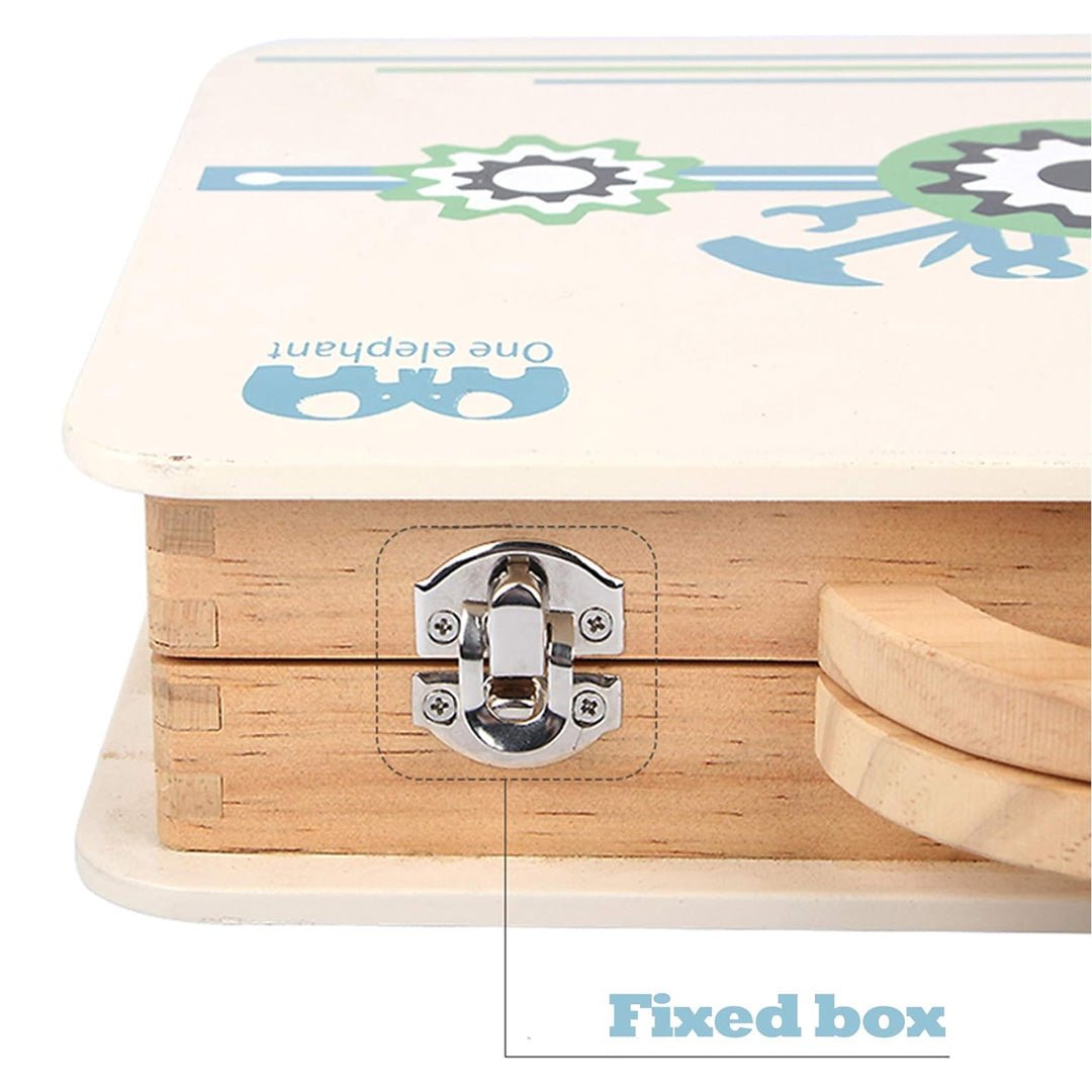 Wooden Repair Tools Bag - Fun and Educational Tool for Kids - Fun Learning Store