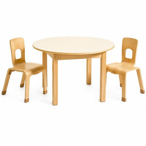Wooden Round Table 90 Cm: The Perfect Centerpiece for Creative Learning - Fun Learning Store