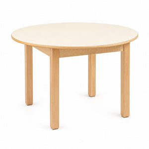 Wooden Round Table 90 Cm: The Perfect Centerpiece for Creative Learning - Fun Learning Store