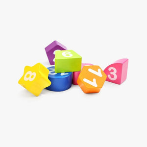 Wooden Shape Sorting Clock – Educational Toy for Kids - Fun Learning Store