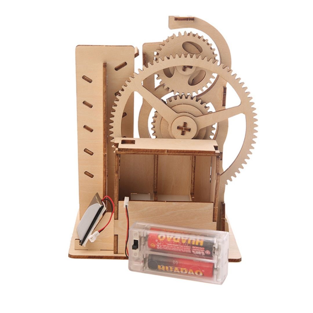 Wooden Solar Power Puzzle Marble Run Kit - Educational and Creative STEM Fun Toy - Fun Learning Store