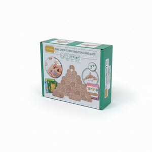 Wooden Writing Teaching Aid – Fun & Engaging Learning Tool! - Fun Learning Store