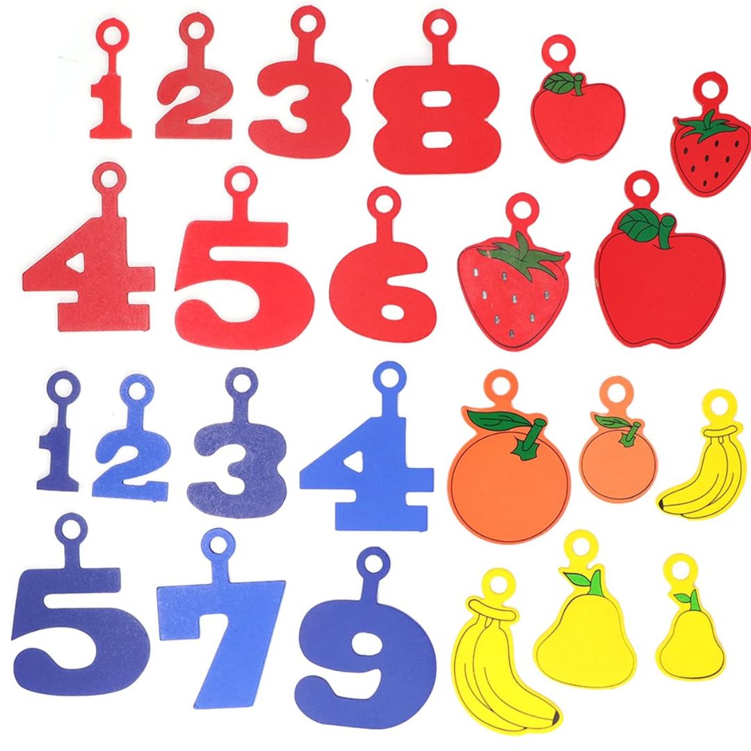 Fruits and Numbers Bear Balance  Game