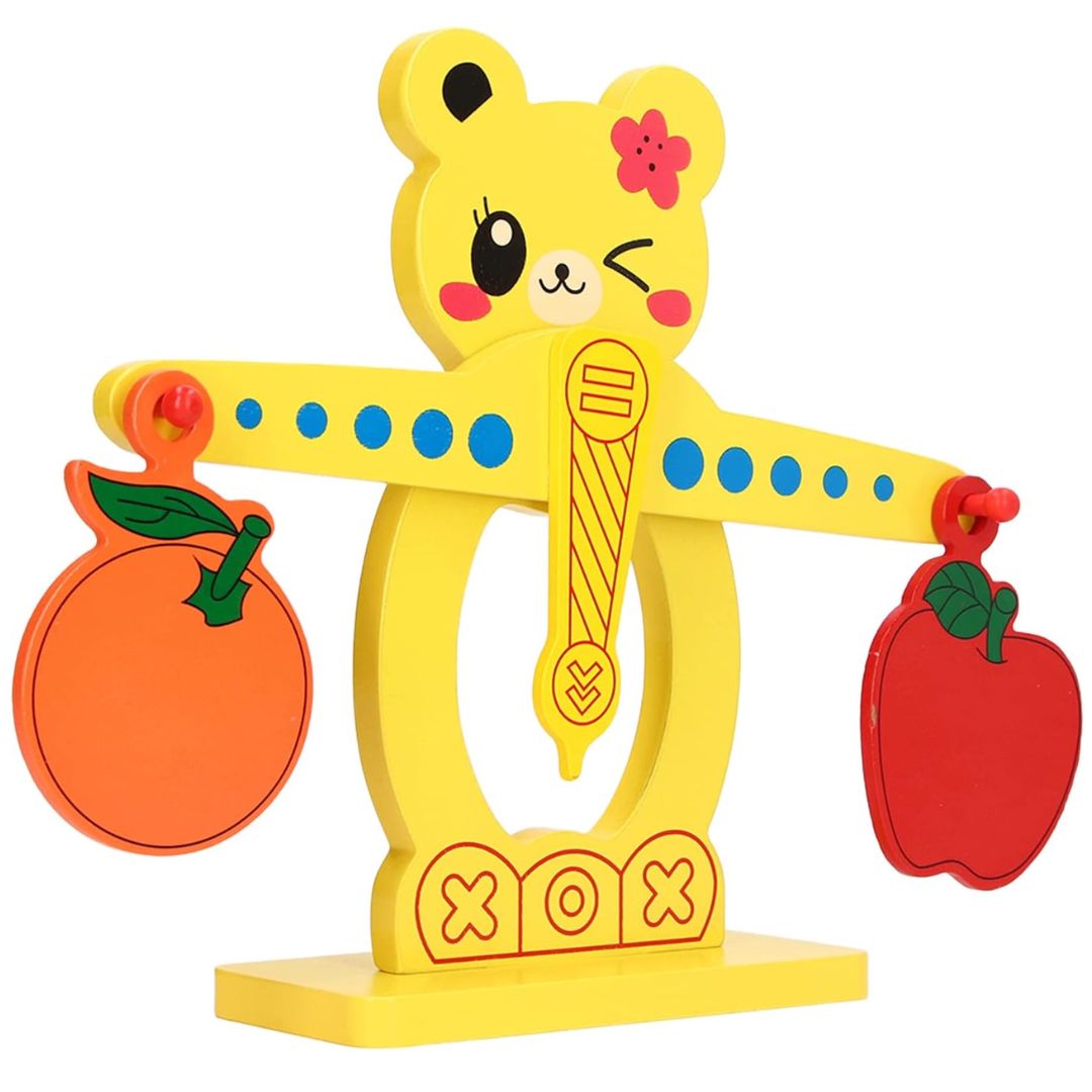 Fruits and Numbers Bear Balance  Game