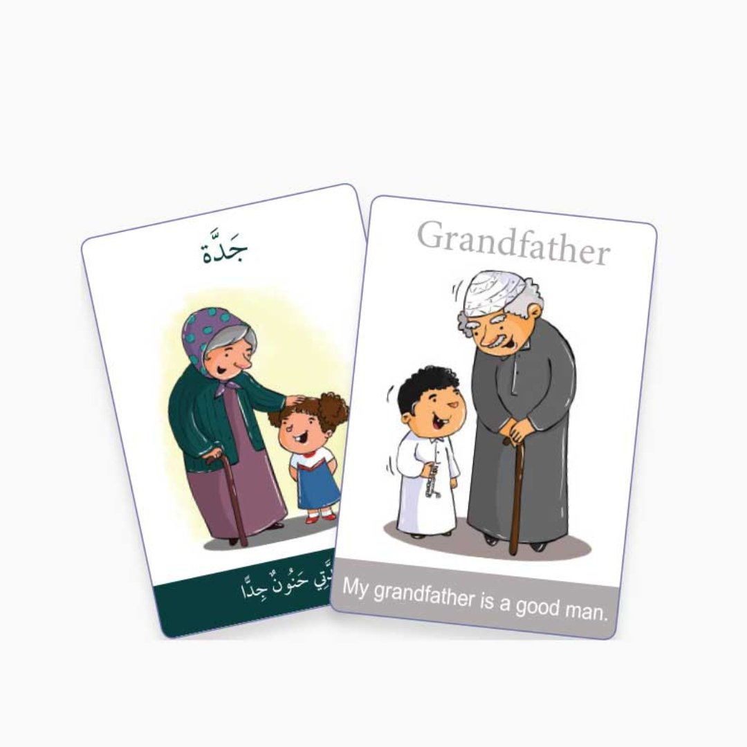 Word And Sentence Cards - People Around Me - Fun Learning Store