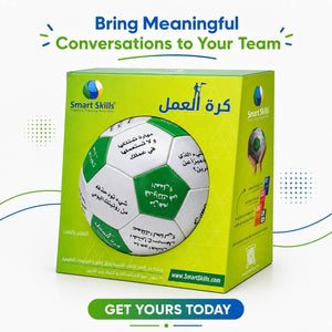 Work Ball Arabic – 32 Questions About Work For Professional Workshops - Fun Learning Store