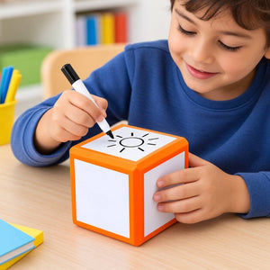 Write & Wipe Cubes – Interactive Educational Strategy Tool for Teachers & Classrooms - Fun Learning Store
