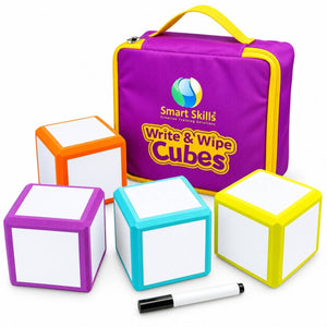 Write & Wipe Cubes – Interactive Educational Strategy Tool for Teachers & Classrooms - Fun Learning Store