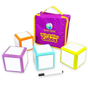 Write & Wipe Cubes - Fun Learning Store