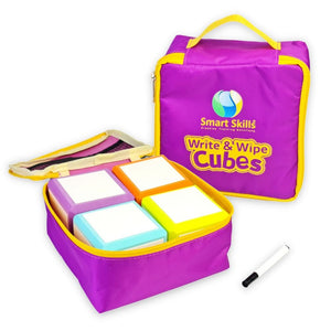 Write & Wipe Cubes - Fun Learning Store